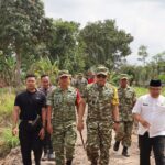 Tinjau Pembangunan Desa, Tim Wasev Itjenad Kunjungi Lokasi TMMD ke-130 Kodim 1620/Loteng